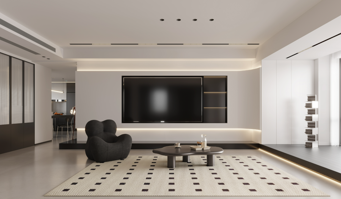 旗山领秀  现代黑白灰