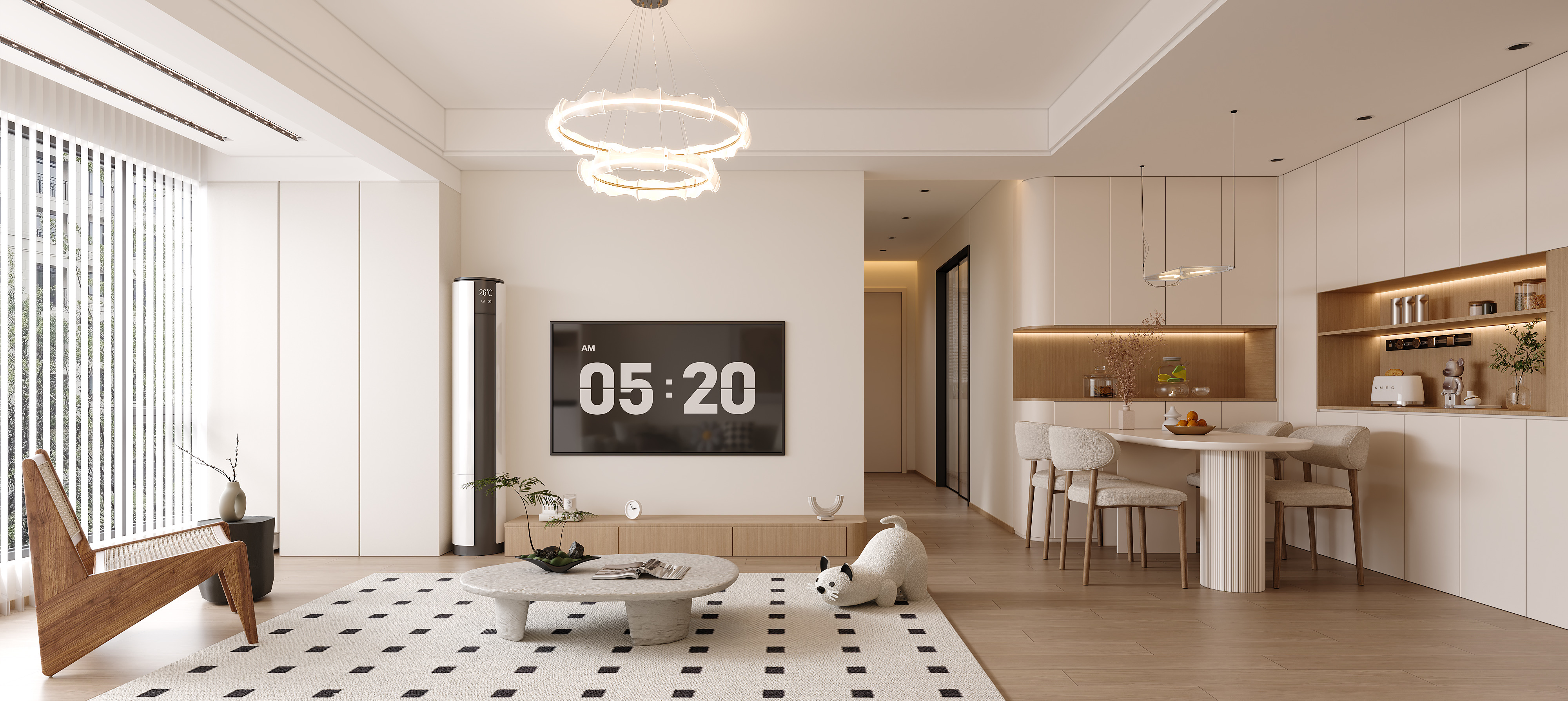 三盛托斯卡纳  奶油风